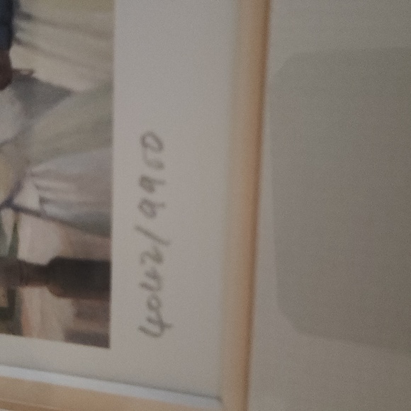 Signed Gone with the Wind limited edition 50th anniversary sketched print (1989) - Picture 3 of 4